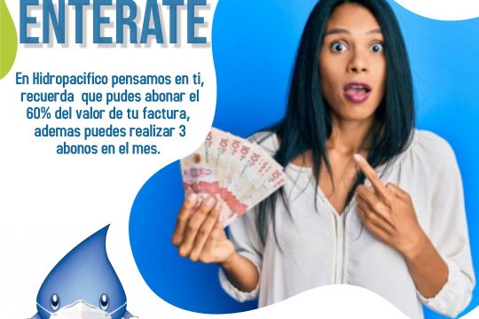 Paga tu factura hasta en tres cuotas